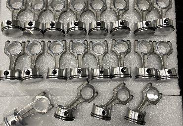 Piston connecting rod assembly